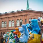 Riga, kunstactie Buddy Bear
