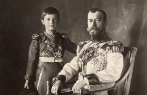 Tsaar Nicolaas II en tsarevitsj Aleksej, ca. 1910 © GARF, The State Archive of the Russian Federation, Moscow
